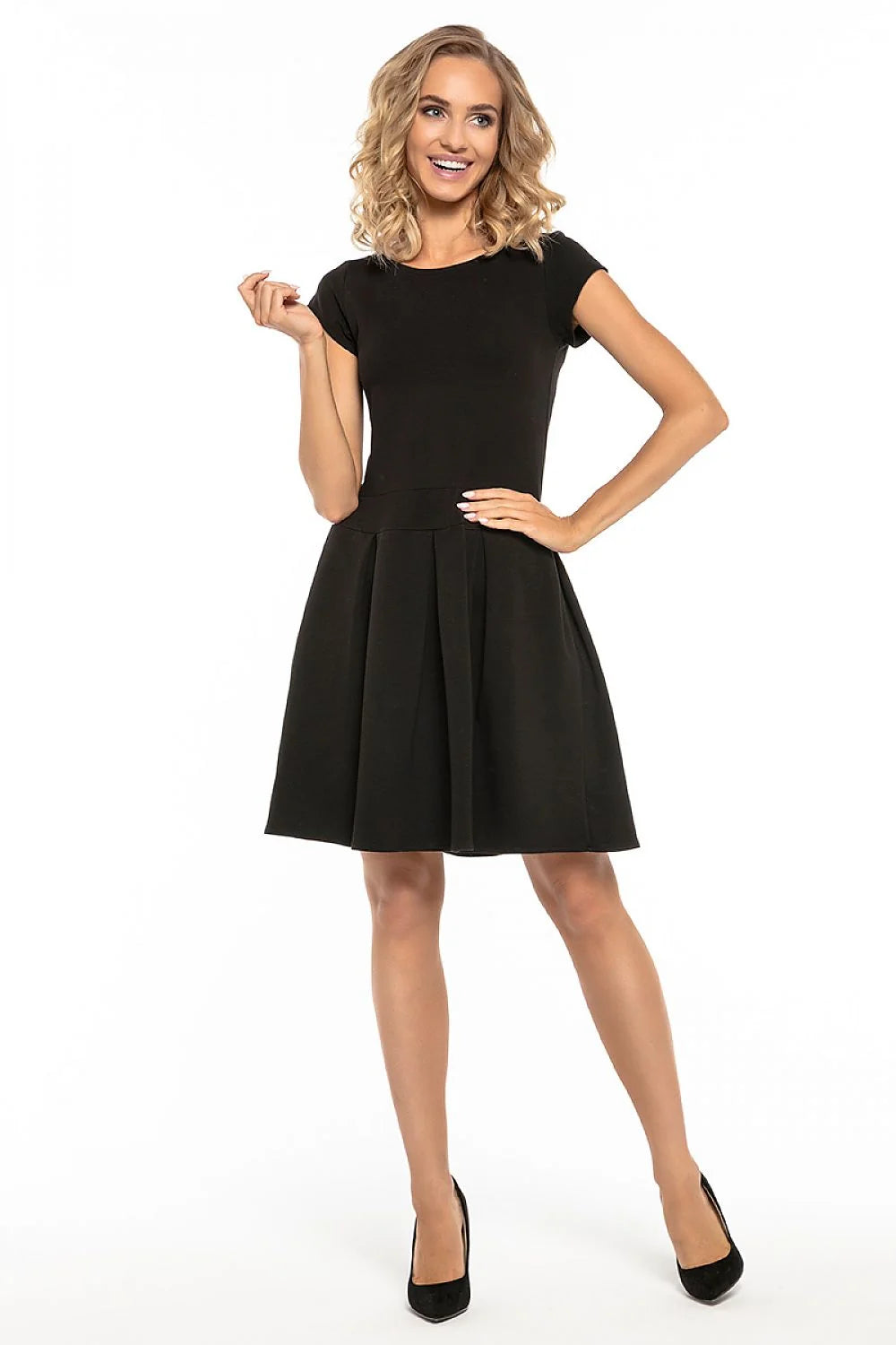Robe bleue en coton décontractée élégante et confortable pour toutes occasions chics et décontractées