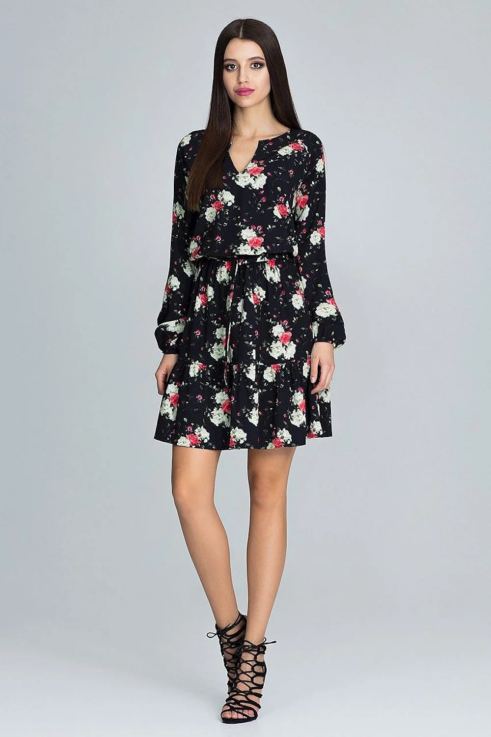 Robe de jour élégante Figl en matière légère pour style confortable et occasions spéciales femmes