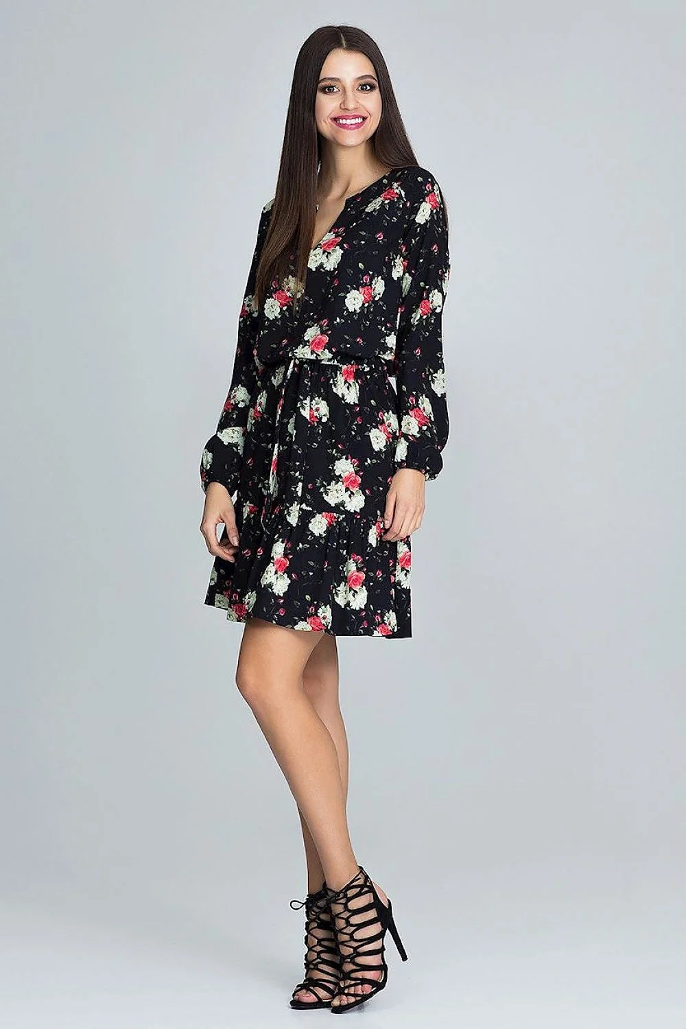 Robe de jour élégante Figl en matière légère pour style confortable et occasions spéciales femmes