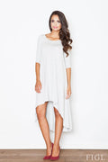 Robe de jour en coton chic et élégante pour toutes les occasions mode femme sophistiquée