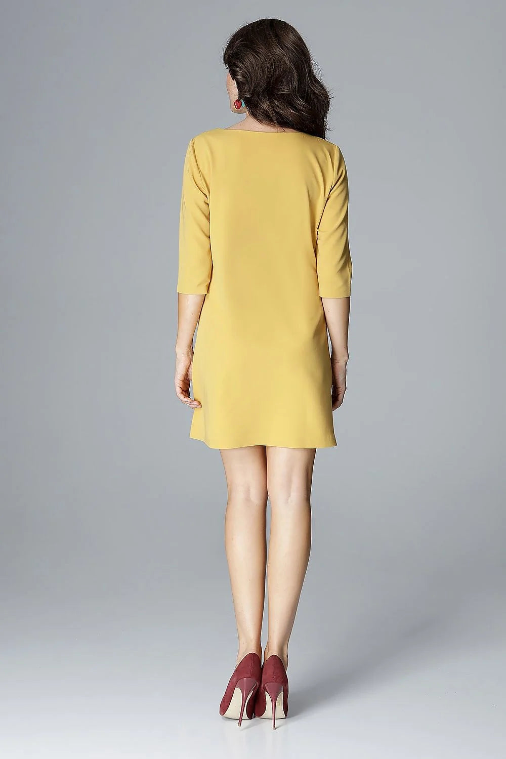 Robe de jour en coton évasée élégante et confortable pour un style quotidien féminin chic