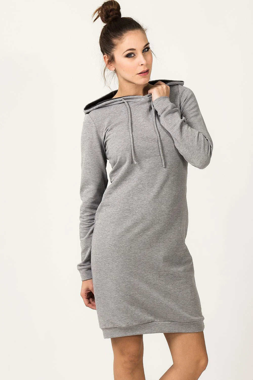 Robe de jour en sweat-shirt tricoté élégante et confortable pour femmes actives au quotidien