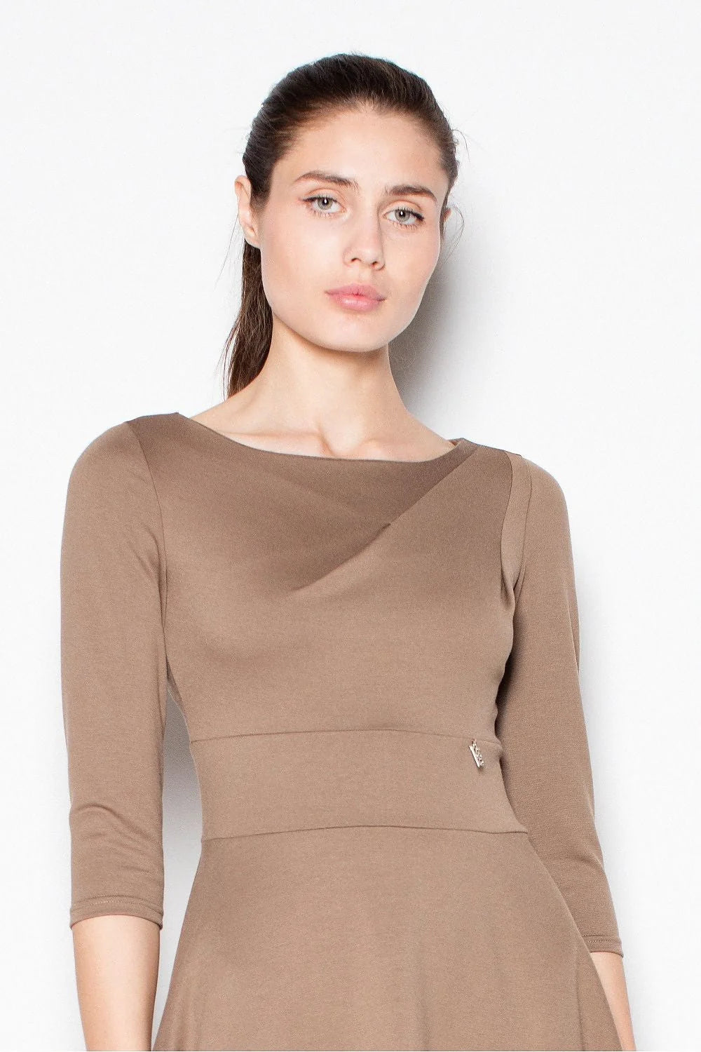 Robe de jour Venaton en coton évasée élégante et raffinée pour femme occasions spéciales