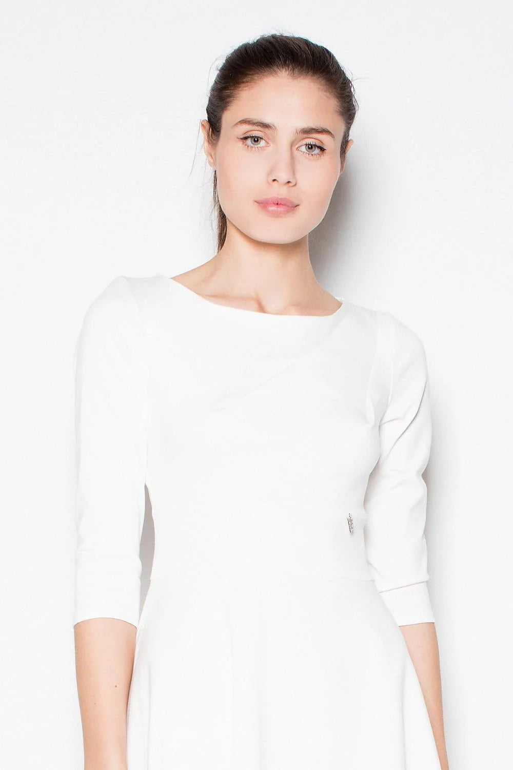 Robe de jour Venaton en coton évasée élégante et raffinée pour femme occasions spéciales