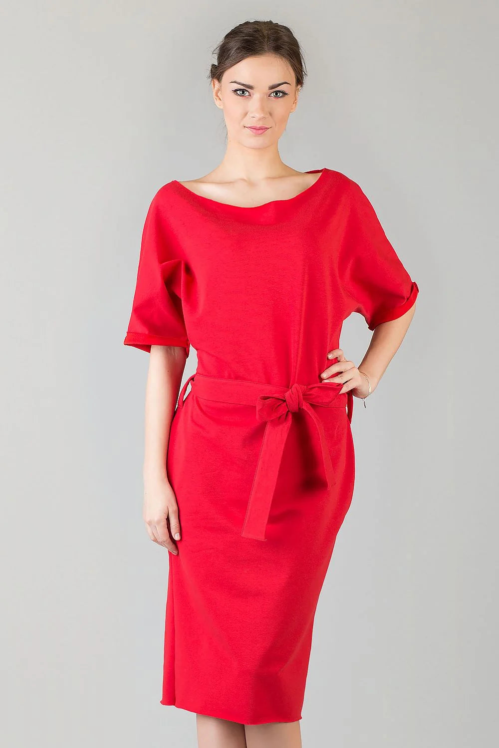 Robe en tricot doux style kimono élégante décontractée pour femmes au quotidien confort assuré