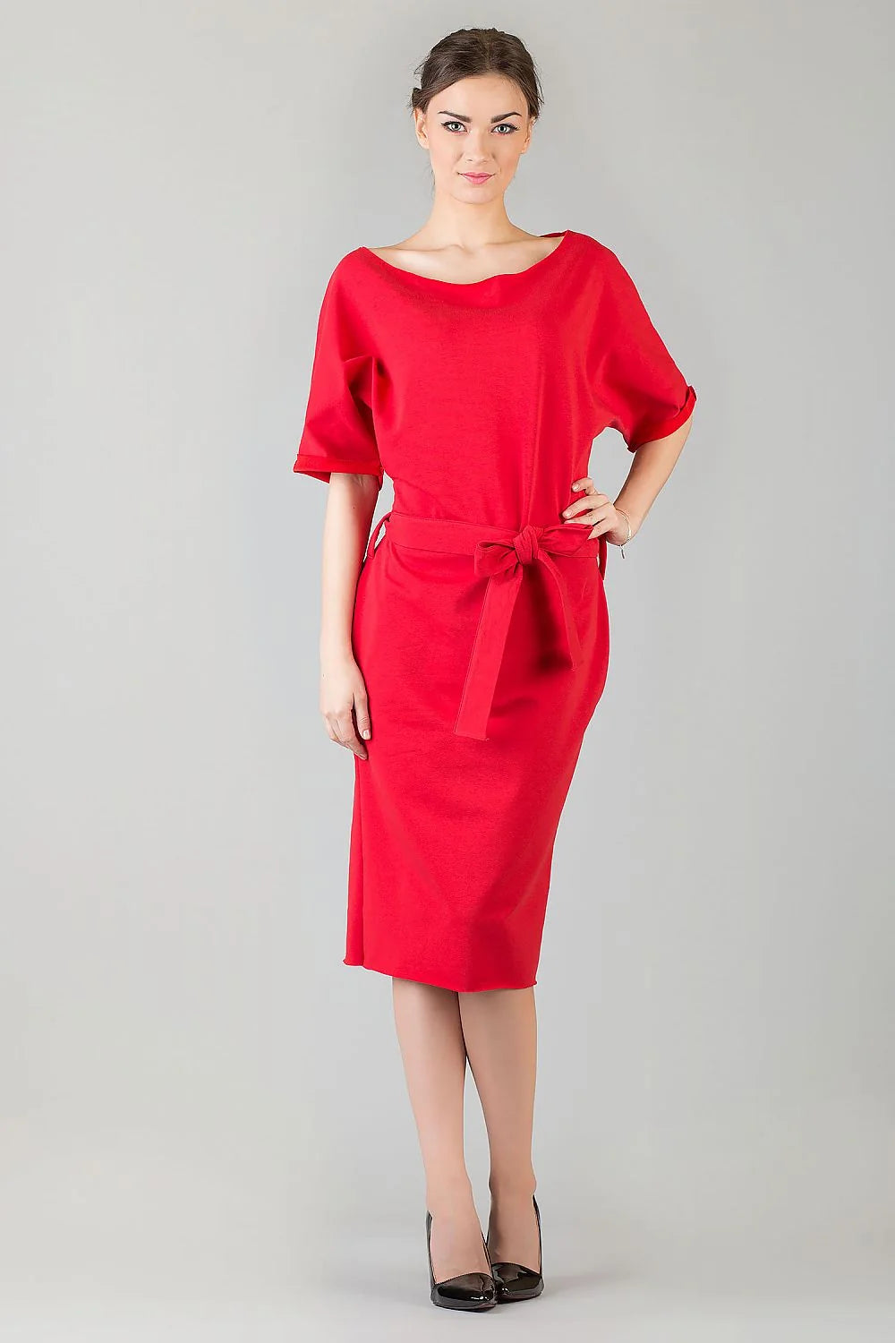 Robe en tricot doux style kimono élégante décontractée pour femmes au quotidien confort assuré