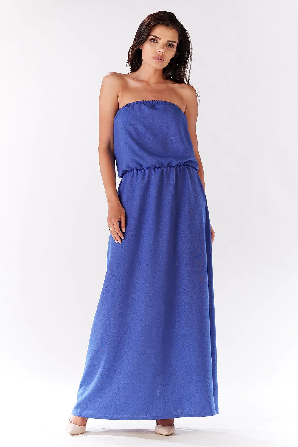 Robe longue fluide coton élégante et confortable pour sublimer silhouette des femmes modernes et actives