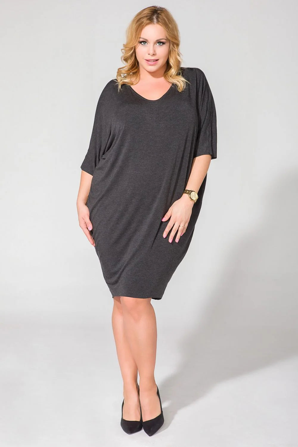 Robe tricot large élégante confortable idéale journée moderne femmes raffinées style décontracté occasions spéciales