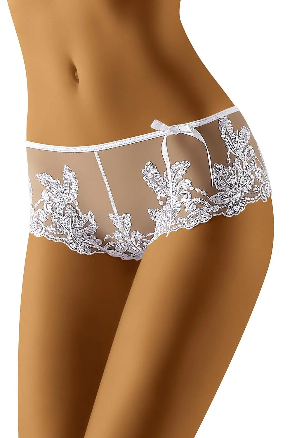 Shorts lingerie tulle brodé élégants et confortables pour silhouette sublimée à toute occasion femme