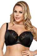 Soutien-gorge en dentelle noire élégant et sexy pour un maintien optimal et glamour assuré