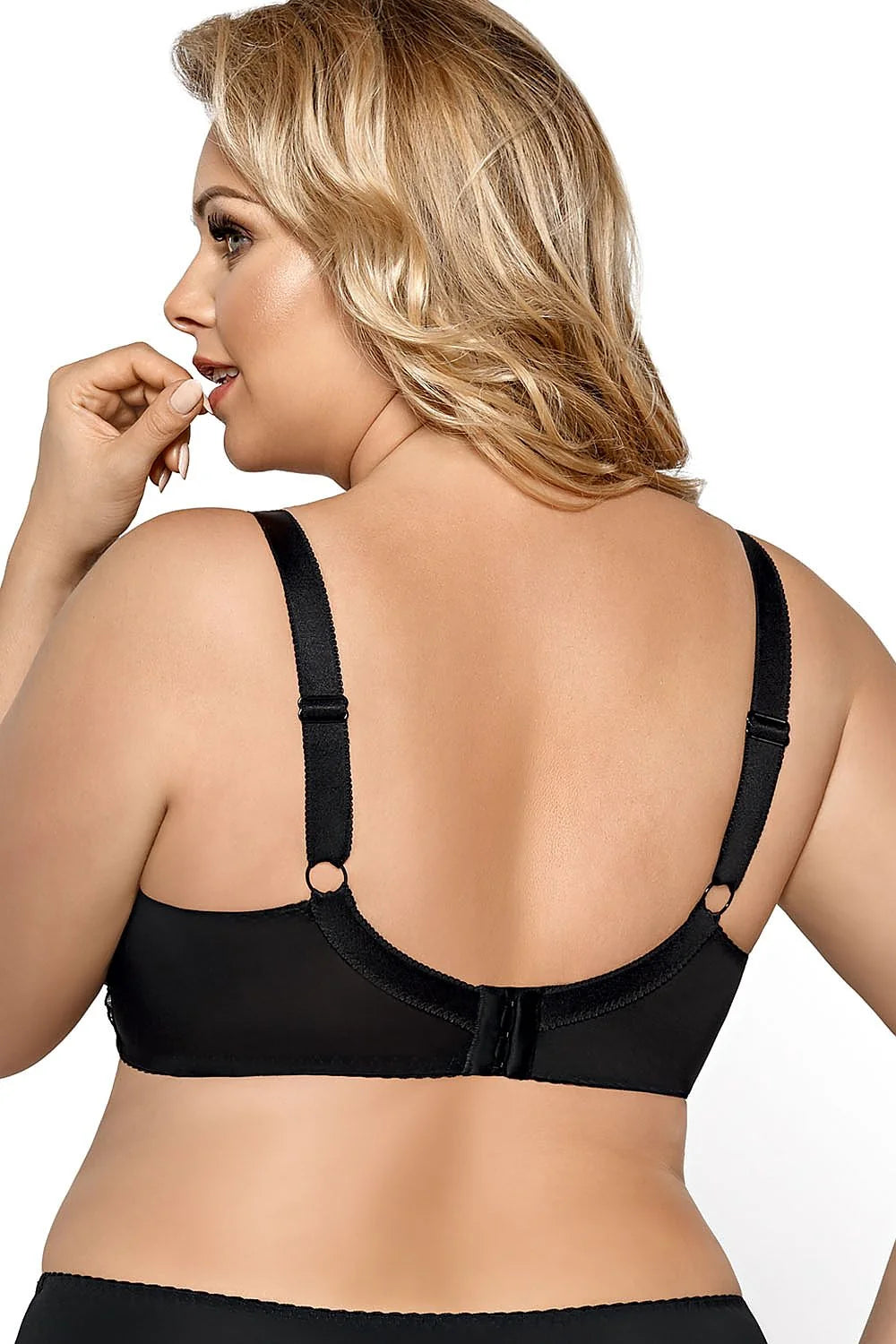 Soutien-gorge en dentelle noire élégant et sexy pour un maintien optimal et glamour assuré
