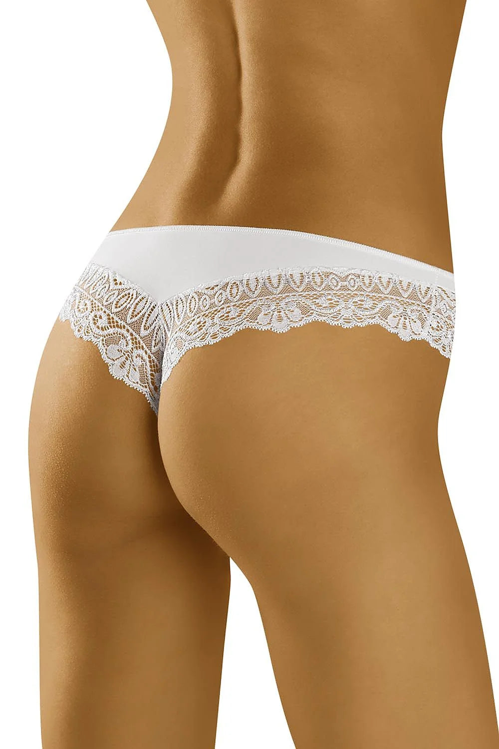 Strings en dentelle noire sexy et élégante pour une allure glamour et féminine assurée