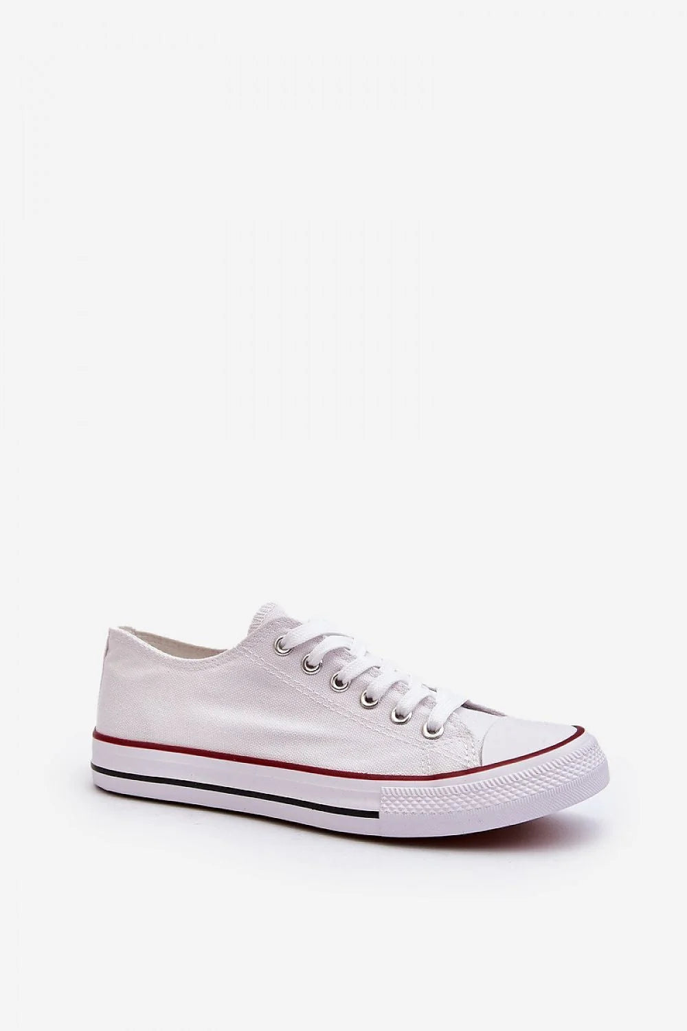 Baskets basses pour femmes en tissu, semelle en caoutchouc, style classique, confortable et versatile, chaussures été printemps