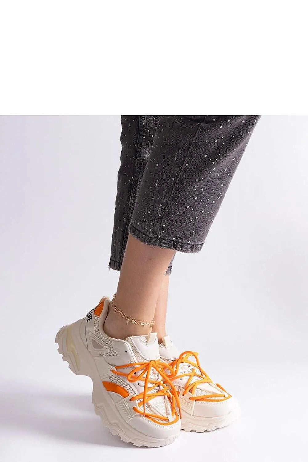 Baskets urbaines pour femmes design moderne couleur contrastante cuir écolo confort durabilité Sneakers chunky