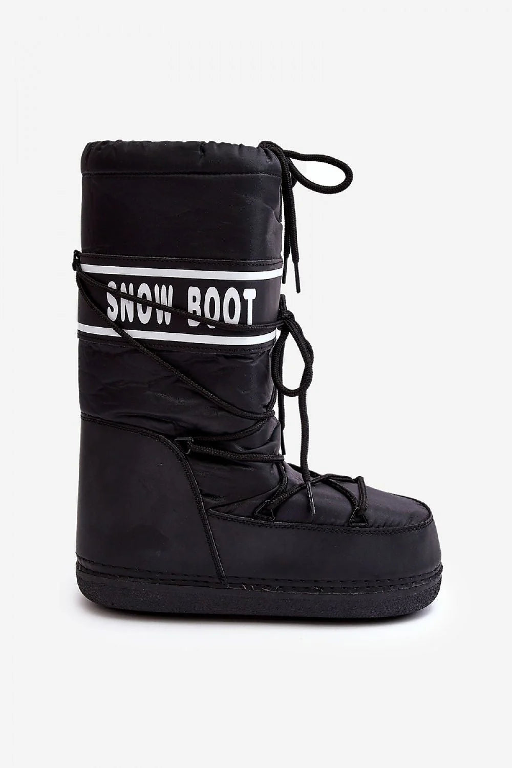 Bottes de neige pour femmes style moderne coupe montante imperméables SNOW BOOT nylon caoutchouc
