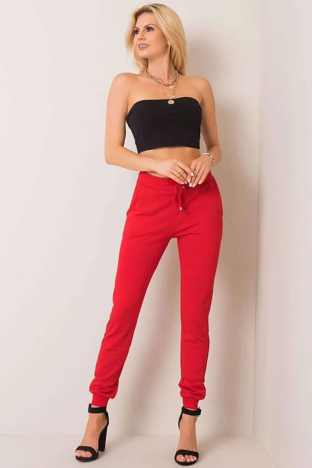 pantalon jogger femme slim beige camel molleton doux respirant taille mihaute elastique cordon coulissant poignets bordscotes poches metalliques