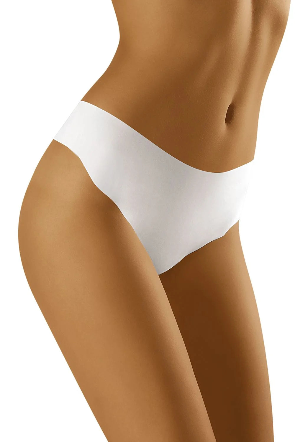 Culotte invisible beige microfibre extensible Wolbar sans couture élégante confort quotidien taille basse femme