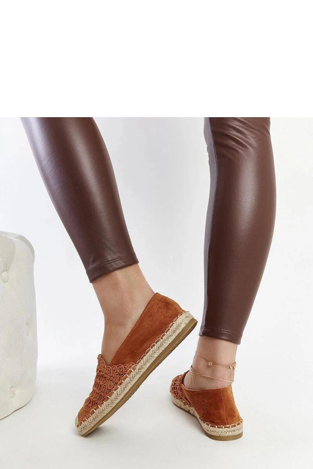 Espadrilles Gordana Solea Summer Style Comfort High-Quality Materials Brown Ajourées Rubber Sole Easy On-Off Women