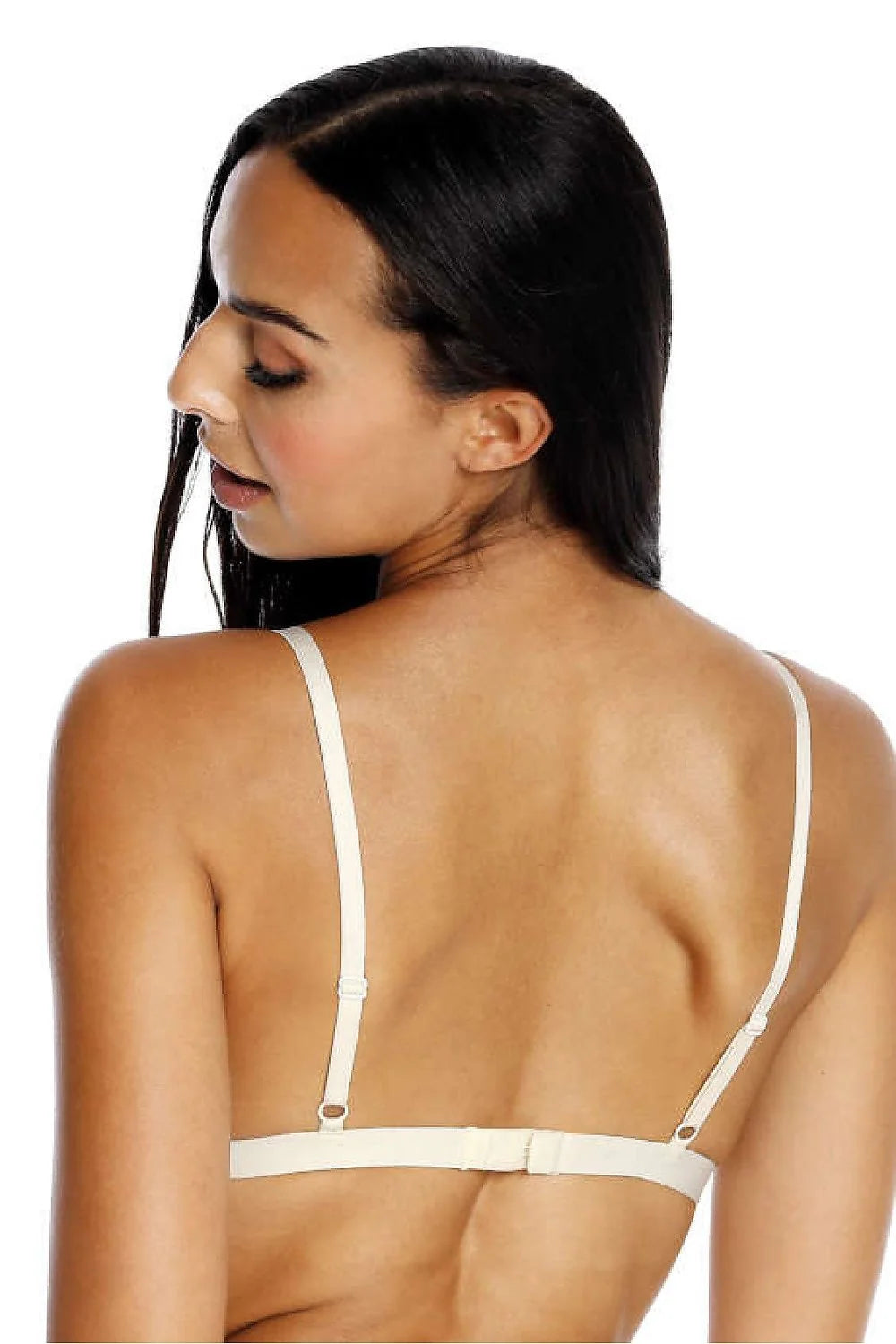 Soutien-gorge Sugar soft mat sans armature tulle floral motif dentelle ajusté bretelles réglables maintien subtil lingerie féminine