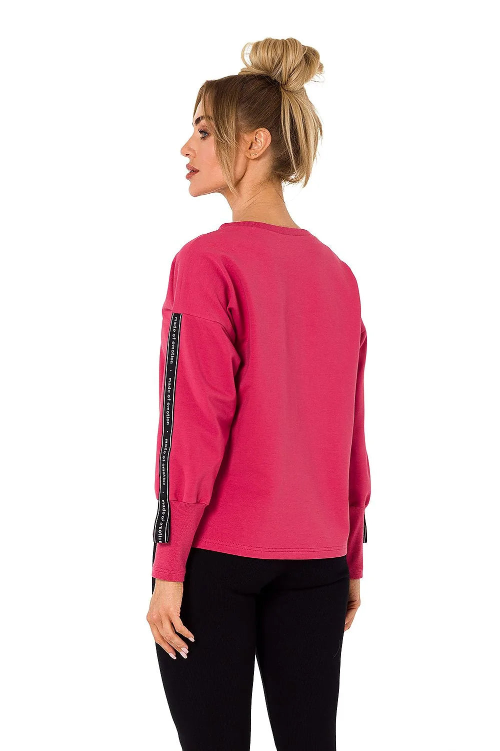Ensemble pull et jupe femme verte vive manches longues style sportif coton élasthanne
