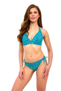 Bikini Lupo Line été 2023, style marin original, élasthanne et polyamide, dos nu et ceinture réglable, bikini plage piscine