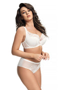 Ensemble lingerie Gorsenia dentelle florale balconnet maintien confortable bretelles larges ajustables sensuelle pour femmes modernes
