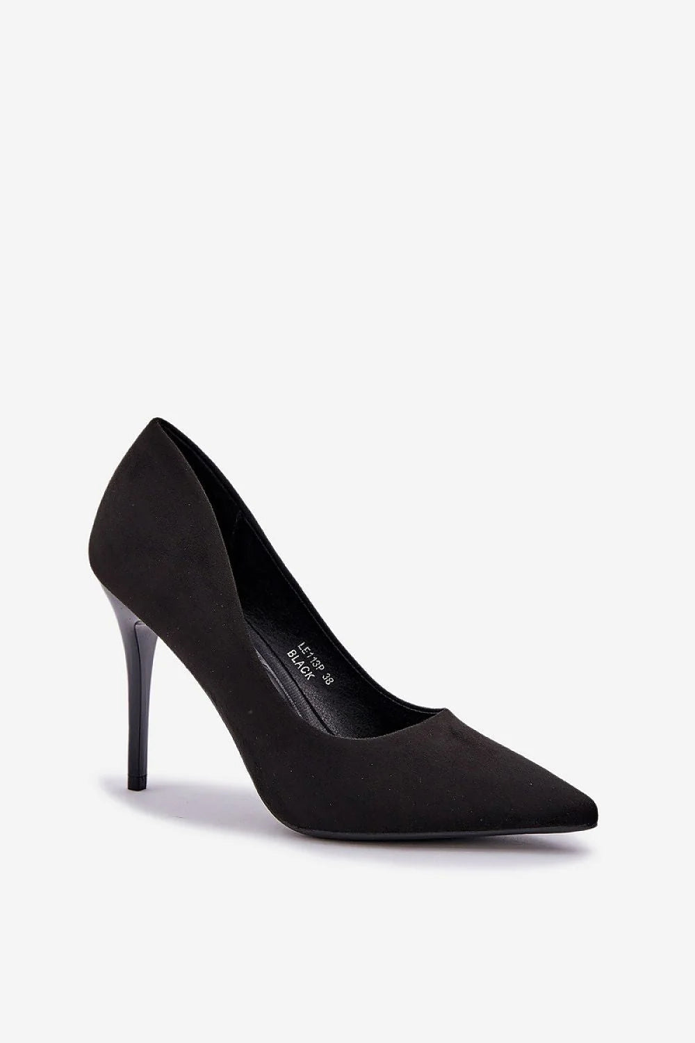 Talons hauts élégants style classique daim écologique pointu finitions luxueuses confort soirée occasion spéciale femme