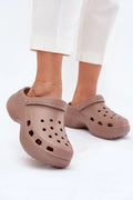 Sandales pour femmes Big Star style contemporain confortable matériau léger semelle épaisse couleurs neutres perforations ajustables