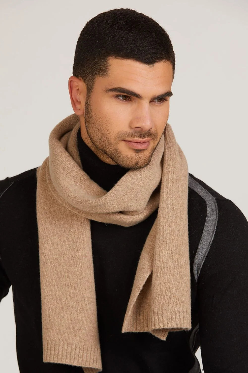 Châle Kamea en laine polonaise doux et durable pour femme hiver automne couleurs multiples matelassé enveloppant