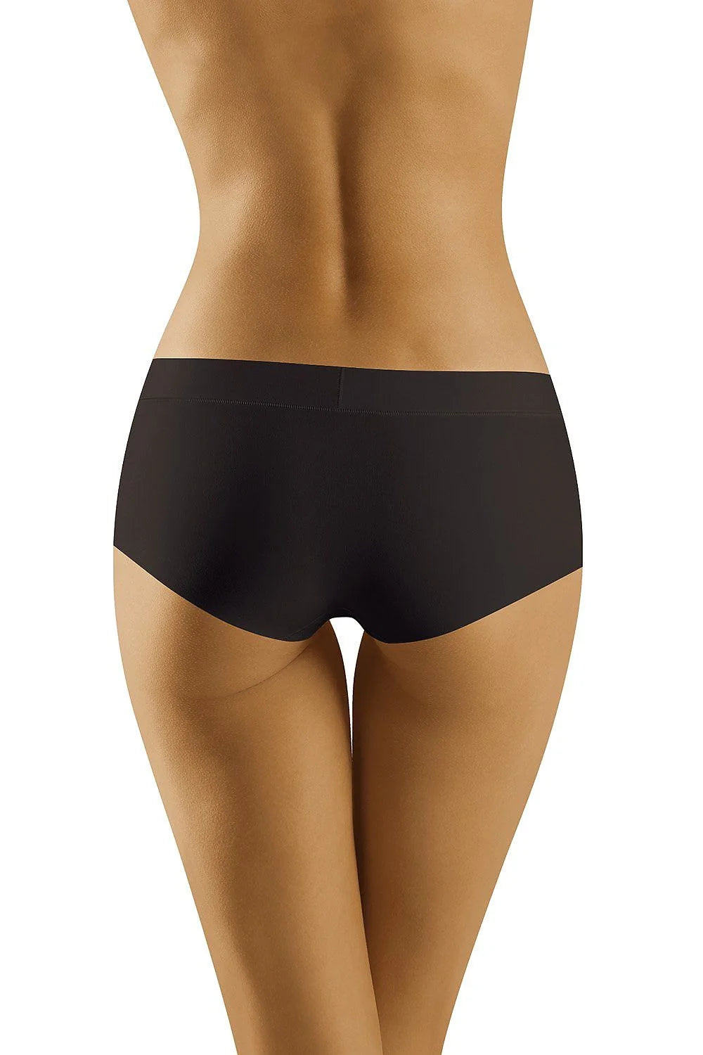 Shorty en microfibre noir sans coutures taille basse femme confortable sports日常 wear