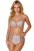 Ensemble de lingerie féminine élégant soutien-gorge dentelle culotte taille haute tissu doux confortable occasion spéciale femme