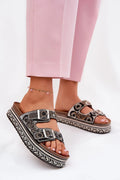 Sandales femmes style ethnique motifs floraux broderies perles semelles compensées plateforme 4 cm cuir suédé écolo boho-chic été