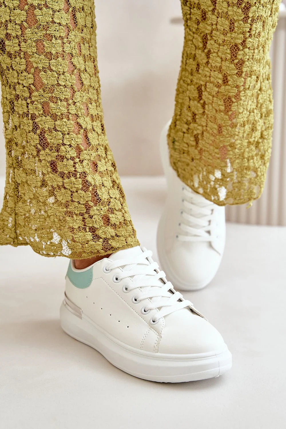Baskets Step in style - Sneakers basses en cuir artificiel, plateforme, style minimaliste, femmes, occasion多种, etc.