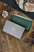 Portefeuille femme Galanter en cuir naturel motif géométrique gaufré collection élégante pour quotidien soirées