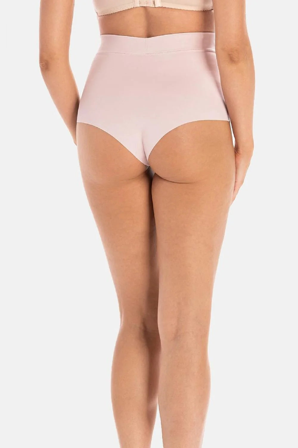 Culottes Taille Haute Femme Minimalistes Polyamide Elasthanne Nuage Finitions Discrètes Confort Élégance Coupe Slimming Support Abdominal Mode Intime Haute Qualité