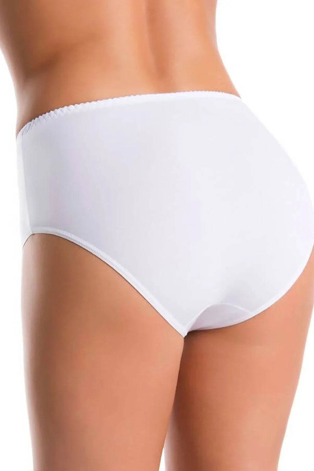 Culottes féminines en coton blanc高 taille haute sans coutures fines élasthanne 5% confortable cadeau idéal femme