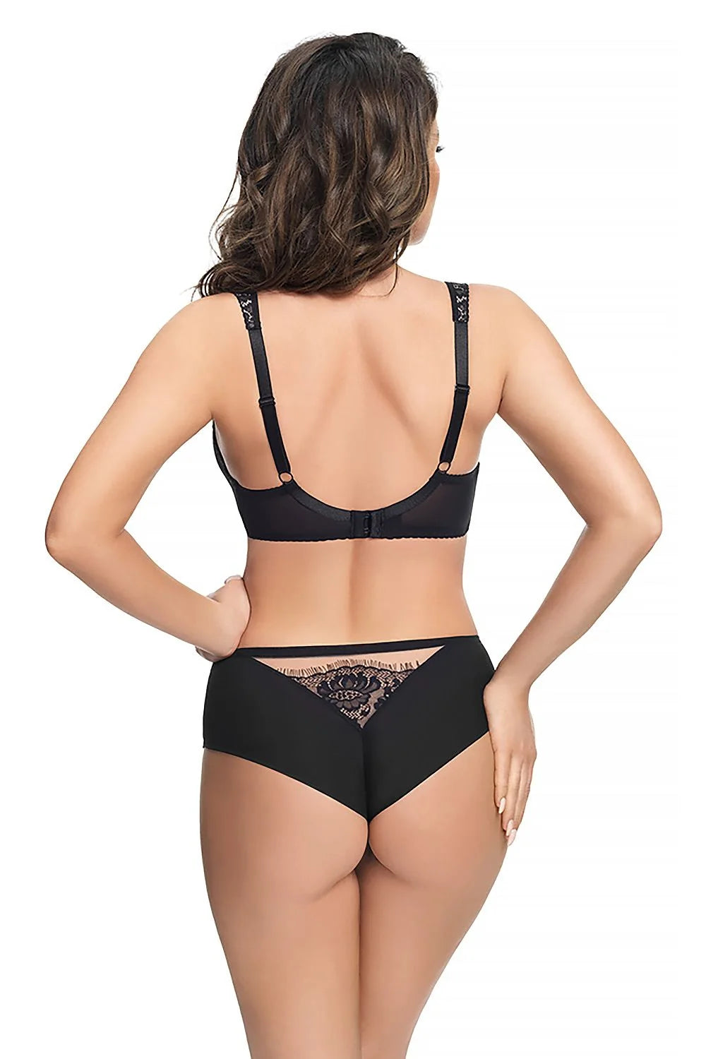 Ensemble lingerie Gorsenia dentelle florale balconnet maintien confortable bretelles larges ajustables sensuelle pour femmes modernes