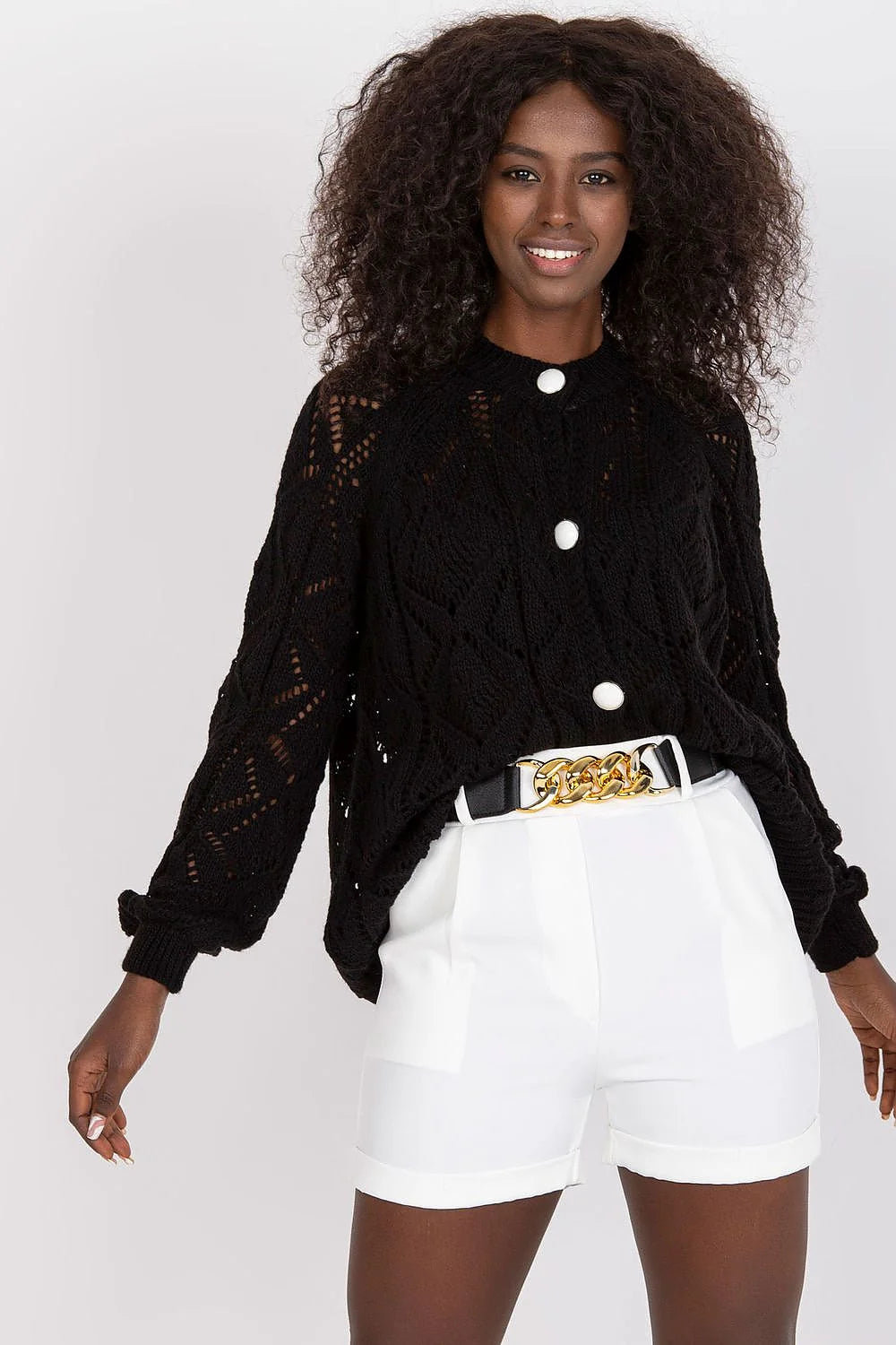 Short élastique sans-manches couleur vive côtelé ajusté ceinture dorée haut taille haute bandeau féminin style minimaliste look moderne