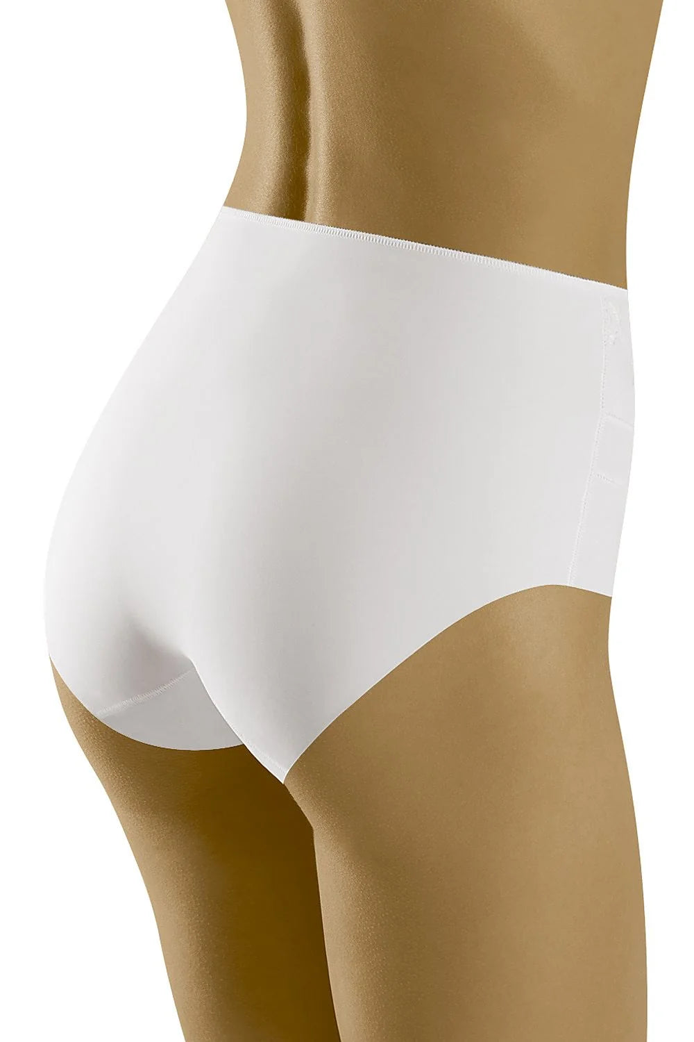 Culotte haute Wolbar taille ajustable dentelle microfibre noire femmes maintien confortable ajustement parfait gainage silhouette féminine