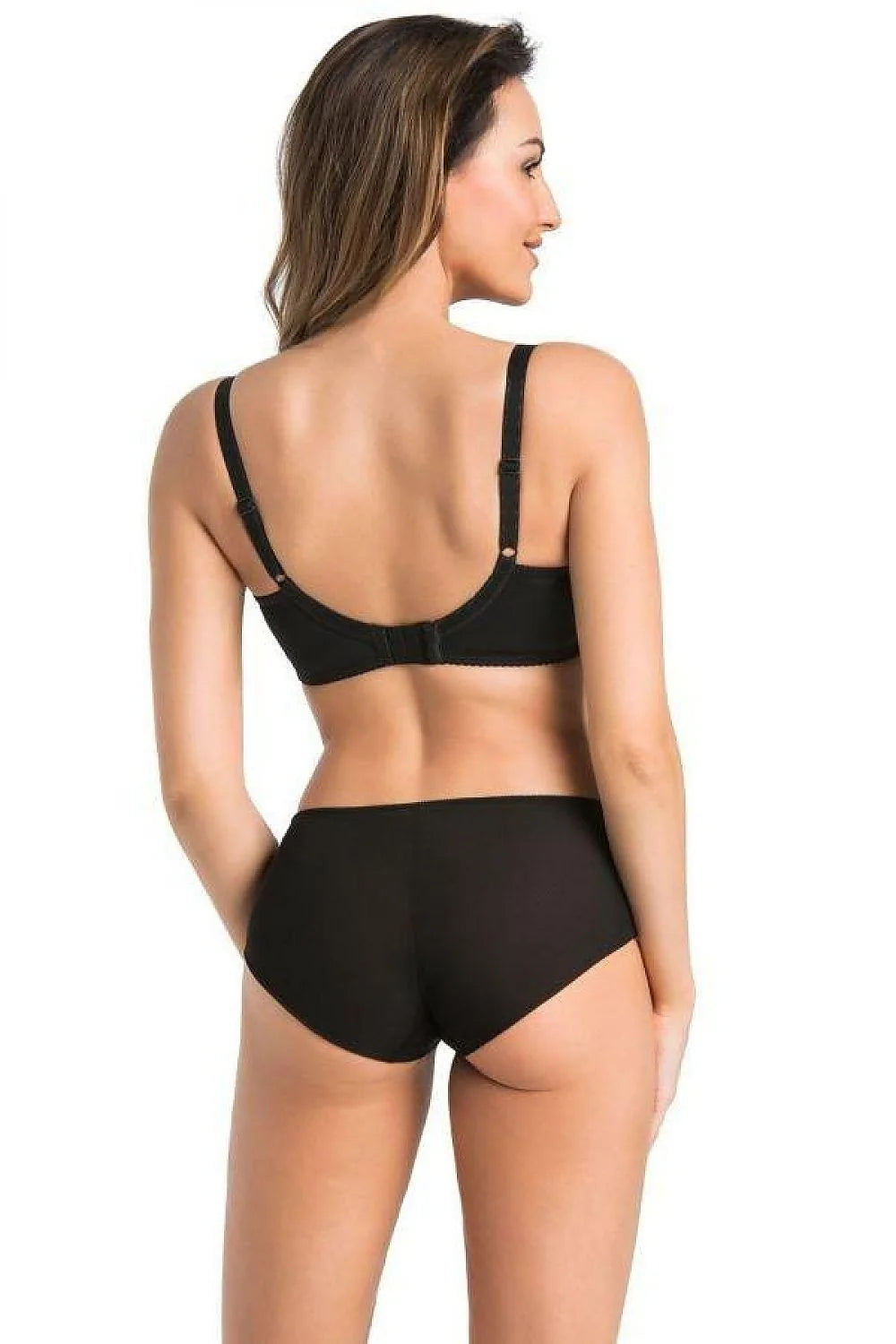 Soutien-gorge allaitement Teyli lingerie set noir matelassé armatures ajustables hauts tailleur femme