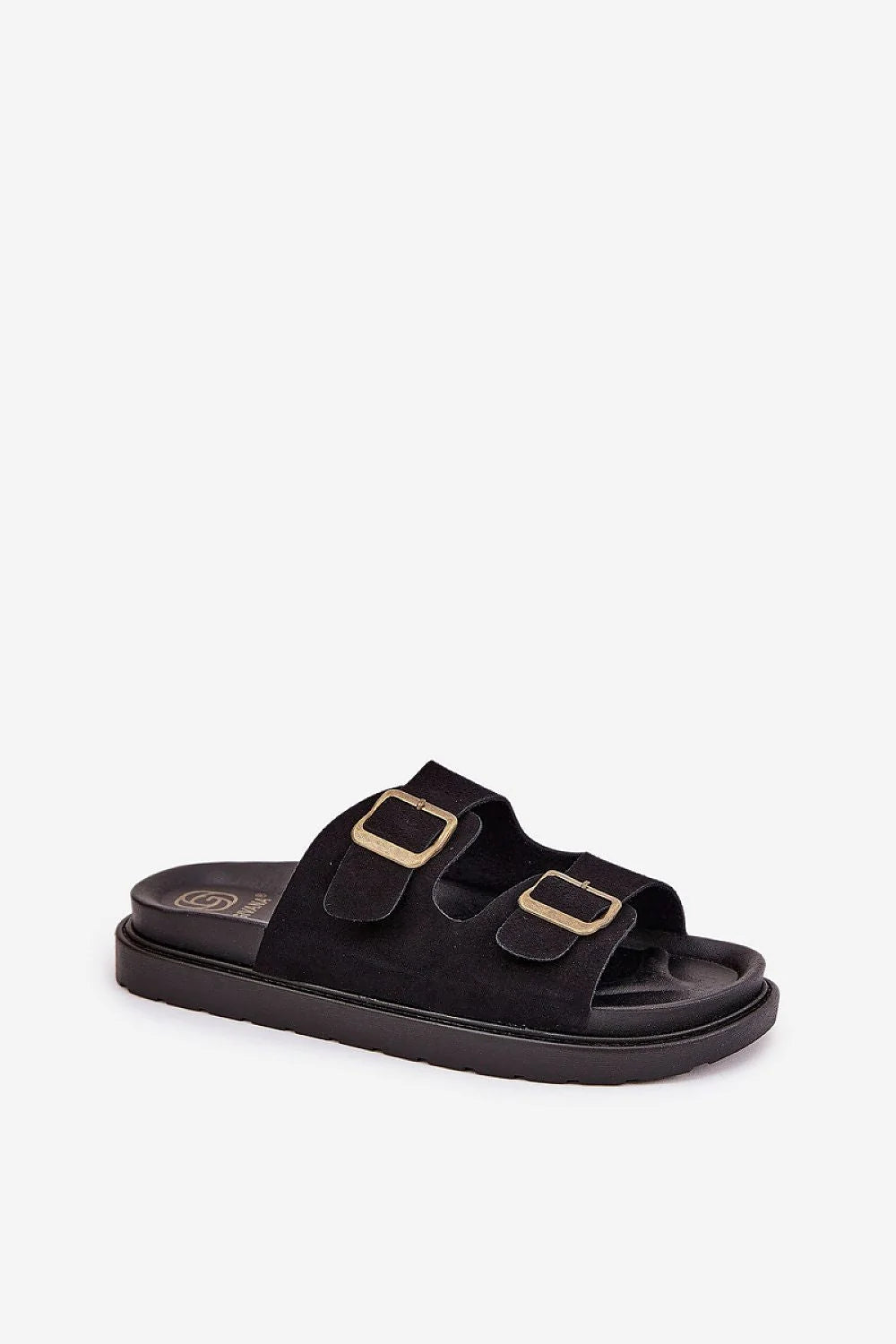 Sandales élégantes pour femmes style bohème suédine écologique noire bronze ajustables été confortables