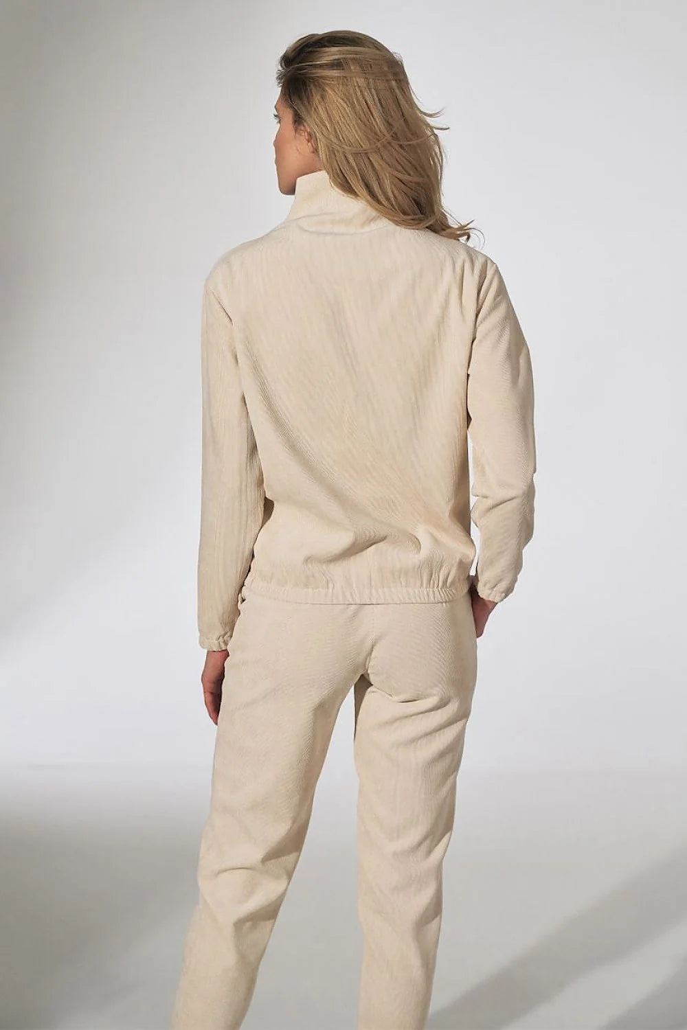Ensemble survêtement femme en velours rose bordeaux casual-chic confortable élégant détente maison tendance