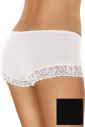 Shorty dentelle florale blanc confort et élégance pour sublimer courbes féminines lingerie sexy romantique