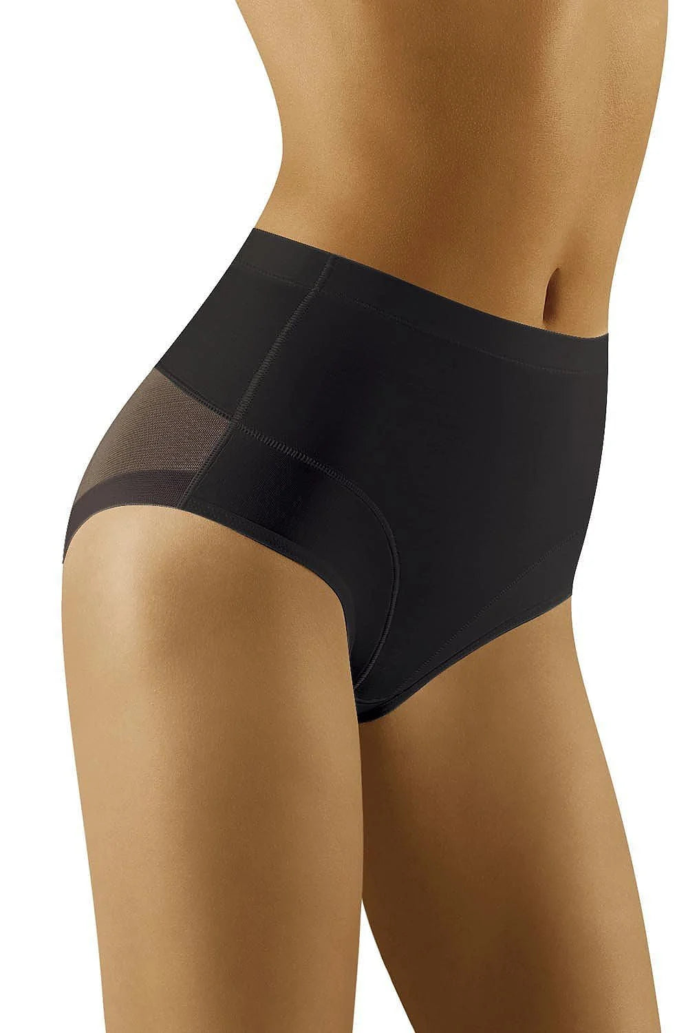Culotte taille haute en tulle noir moderne confortable gainante pour affiner silhouette femmes élégantes