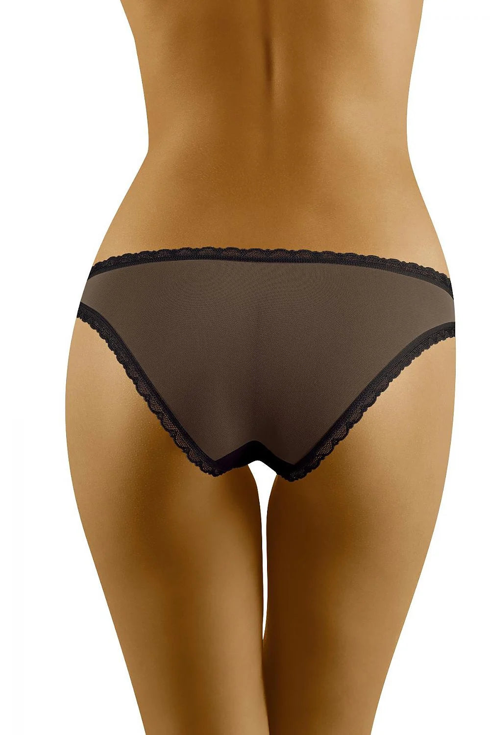 Culottes en dentelle noire élégantes sexy transparentes pour femme style échancré usage quotidien ou occasion spéciale
