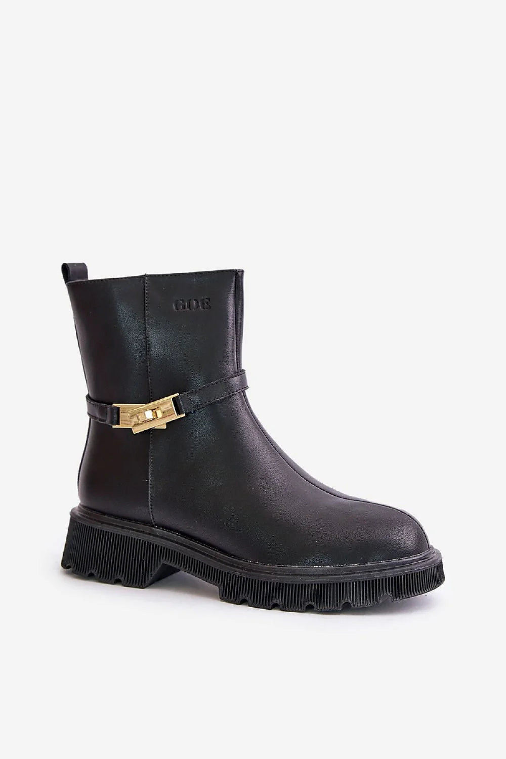 Bottines femmes cuir noir élégance moderne talon plat style classique contemporain détails raffinés confortabilité durable