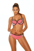 Maillot de bain deux pièces Marko soutien-gorge armature filet transparents bas culotte échancrure modernité féminine lingerie plage quotidien