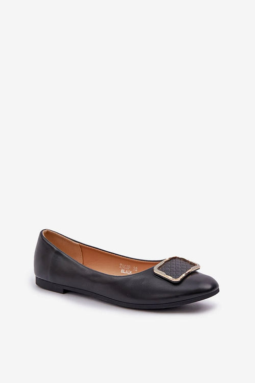 Ballerines femmes élégance intemporelle design classique cuir écologique semelle plate bout rond style casual occasion spéciale