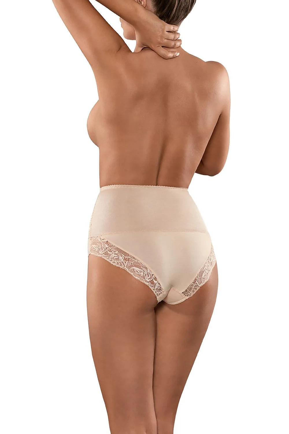 Culottes gainantes taille haute en dentelle noire confort et élégance pour silhouette sculptée raffinée