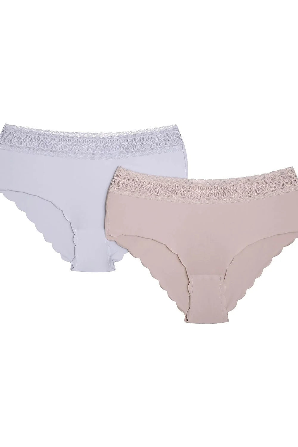 Ensemble de sous-vêtements féminin Culottes Henderson, soutien-gorge triangle sans armatures, dentelle, taille haute élastiquée, matériau doux, couleur lavande claire, design élégant, français